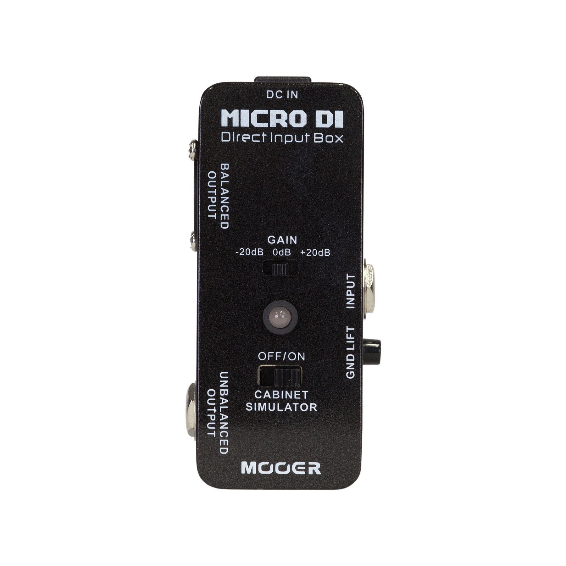 Mooer 'Micro DI' Smart Direct Input Box Micro Guitar Effects Pedal-MEP-DI