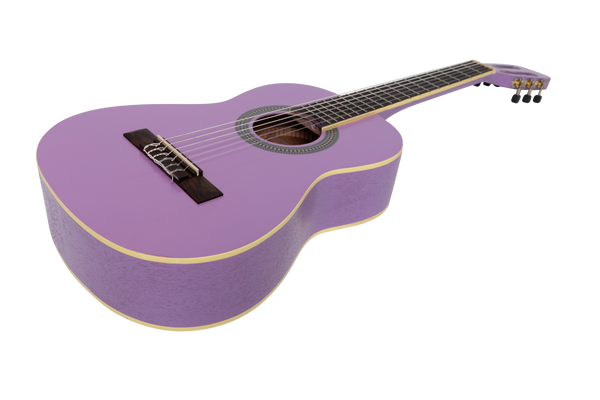 Sanchez 1/2 Size Student Classical Guitar Pack (Purple)