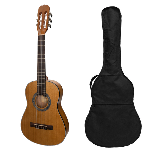 Sanchez 1/2 Size Student Classical Guitar with Gig Bag-