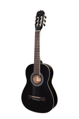 Sanchez 1/2 Size Student Classical Guitar with Gig Bag (Black)