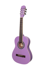 Sanchez 1/2 Size Student Classical Guitar with Gig Bag (Purple)