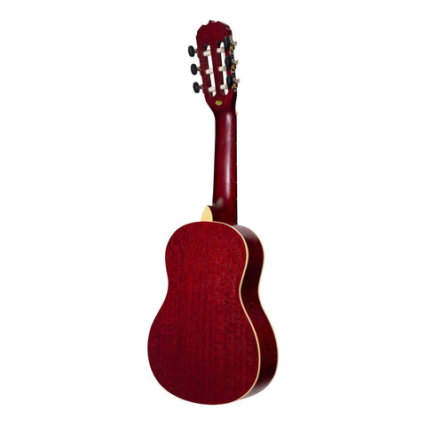 Sanchez 1/4 Size Student Classical Guitar (Wine Red)