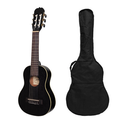 Sanchez 1/4 Size Student Classical Guitar with Gig Bag (Black)