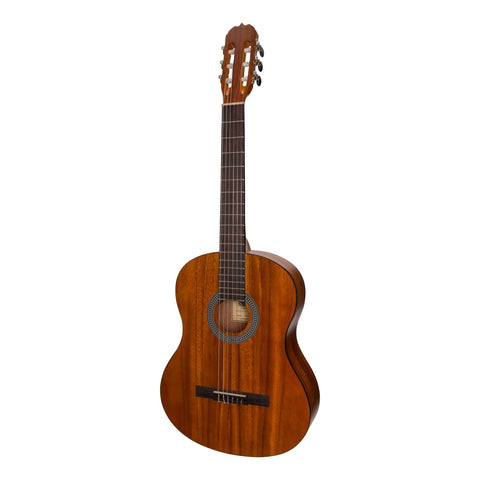 Sanchez 3/4 Student Acoustic-Electric Classical Guitar with Gig Bag (Koa)