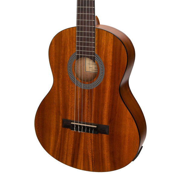 Sanchez 3/4 Student Acoustic-Electric Classical Guitar with Pickup (Koa)