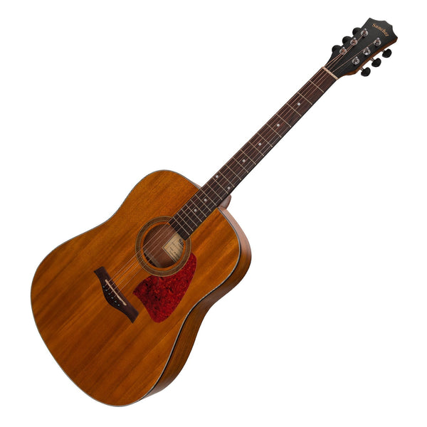 Sanchez Acoustic-Electric Dreadnought Guitar (Koa)