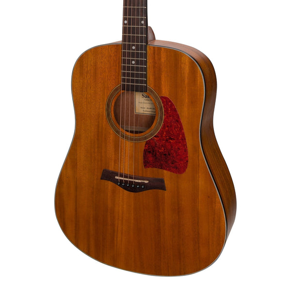 Sanchez Acoustic-Electric Dreadnought Guitar (Koa)