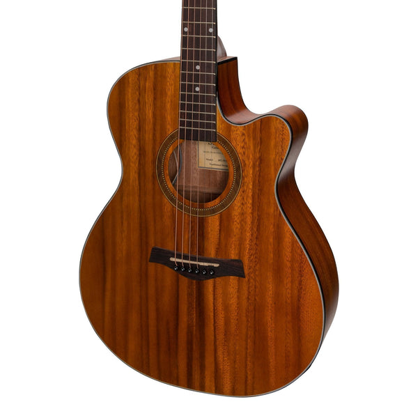 Sanchez Acoustic-Electric Small Body Cutaway Guitar (Koa)