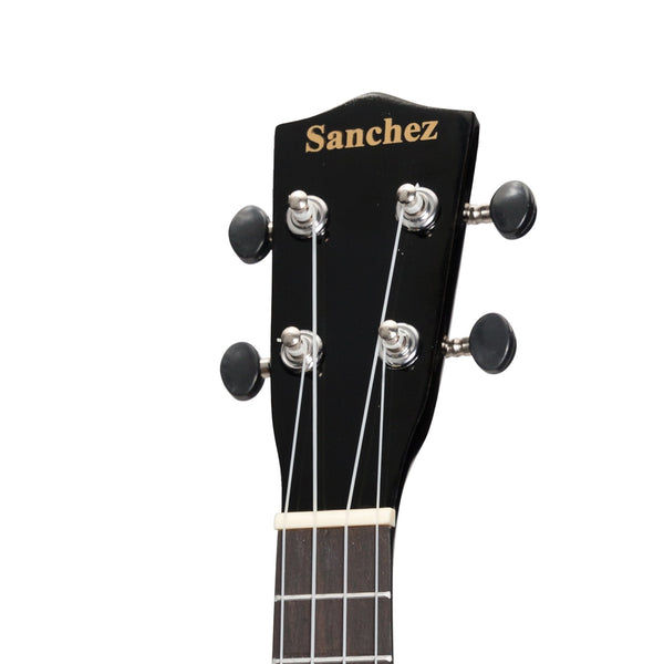 Sanchez 'Colour Series' Soprano Ukulele (Black)