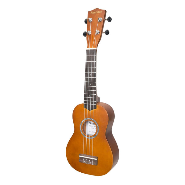 Sanchez 'Colour Series' Soprano Ukulele (Natural Satin)-SU-C20-NT