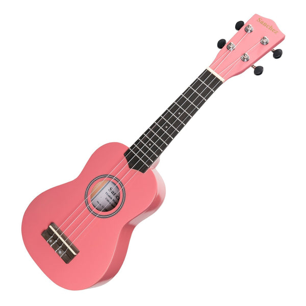 Sanchez 'Colour Series' Soprano Ukulele (Pink)