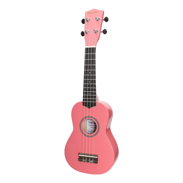 Sanchez 'Colour Series' Soprano Ukulele (Pink)