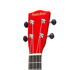 Sanchez 'Colour Series' Soprano Ukulele (Red)