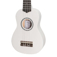 Sanchez 'Colour Series' Soprano Ukulele (White)