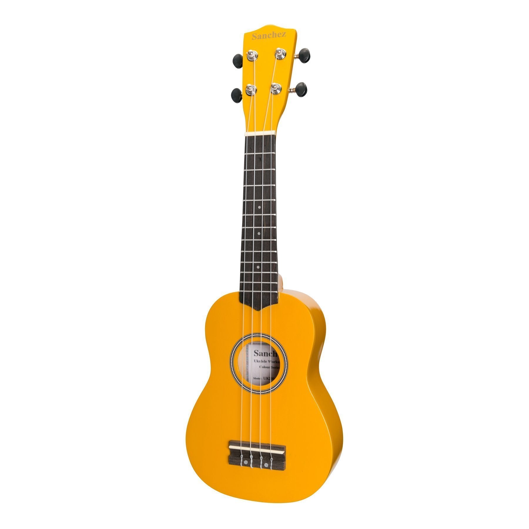 Sanchez 'Colour Series' Soprano Ukulele (Yellow)-SU-C20-YL