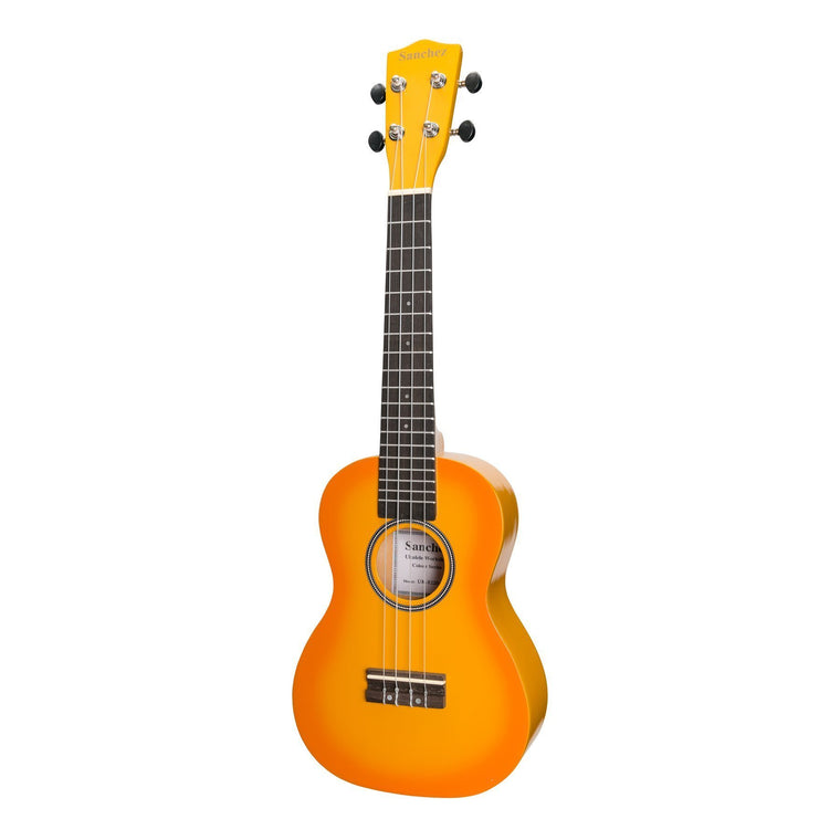 Sanchez 'Colourburst Series' Concert Ukulele (Golden Sunburst)