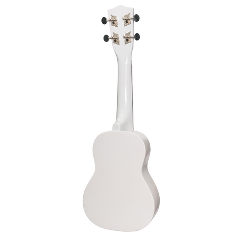 Sanchez 'Colourburst Series' Soprano Ukulele (White)