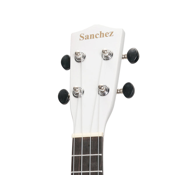 Sanchez 'Friendly Folk' Soprano Ukulele (White/USA Flag)