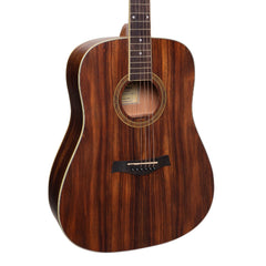 Sanchez Left Handed Acoustic Dreadnought Guitar (Rosewood)