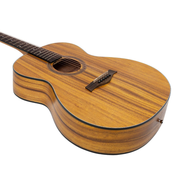 Sanchez Left Handed Acoustic Small Body Guitar (Koa)