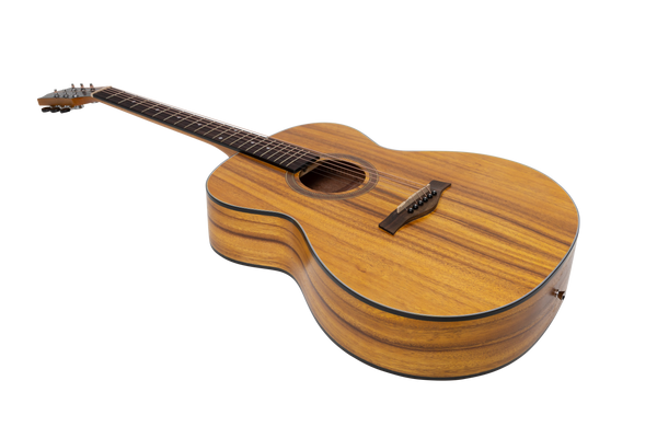 Sanchez Left Handed Acoustic Small Body Guitar Pack (Koa)