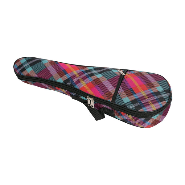 Sanchez Padded Soprano Ukulele Gig Bag (Tartan)