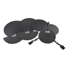 Slam 7-Piece Drum Kit Mute Pad Set (Fusion)-SP-FMP2