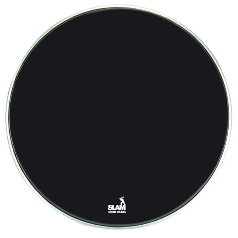 Slam Black Front Bass Drum Head (20")