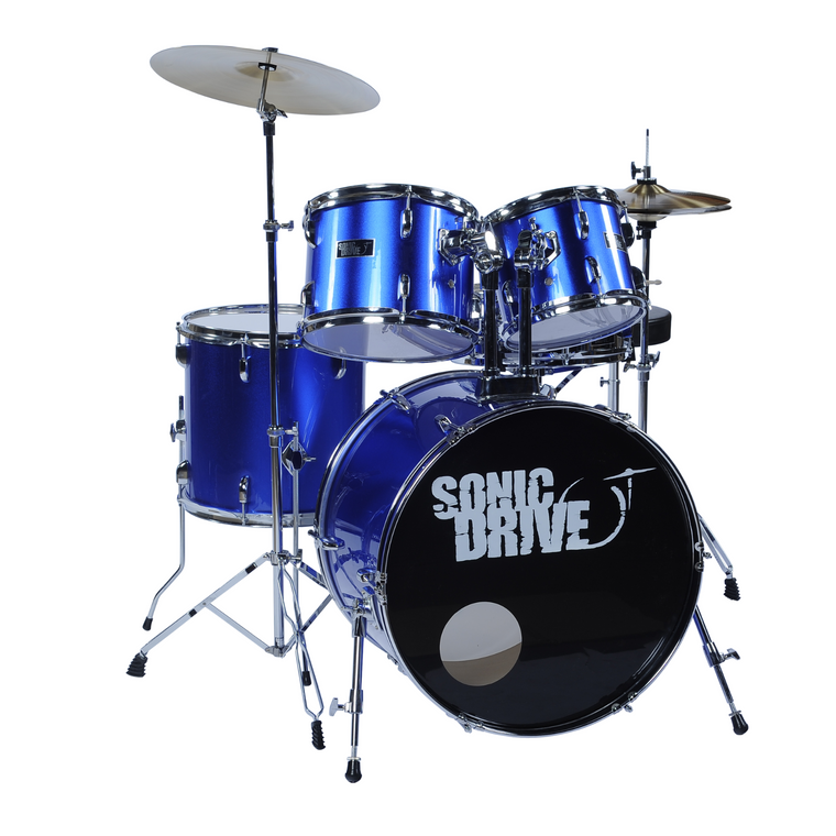 Sonic Drive 5-Piece Rock Drum Kit with 22