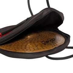 Sonic Drive Deluxe Cymbal Bag (Black with Red)