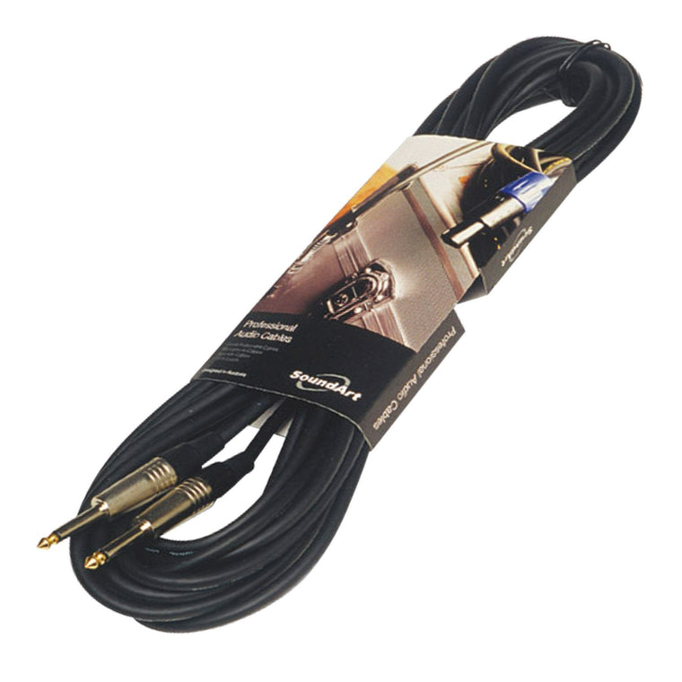 SoundArt PA Speaker Cable with Jack to Jack Connectors (15m)