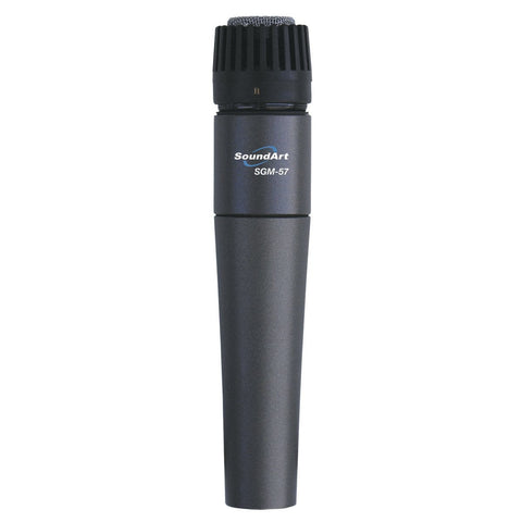 SoundArt SGM-57 Hand-Held Dynamic Microphone with Protective Bag