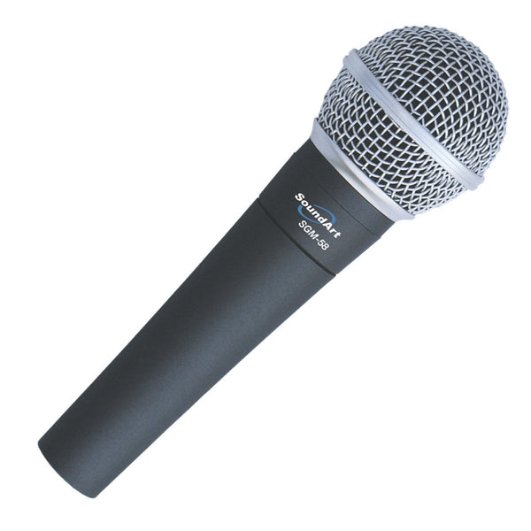 SoundArt SGM-58 Hand-Held Dynamic Microphone with Protective Bag-SGM-58