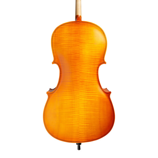 Steinhoff 1/2 Size Solid Top Student Cello Set (Natural Satin)