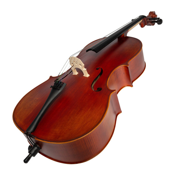 Steinhoff 3/4 Size Solid Top Student Cello Set (Antique Finish)