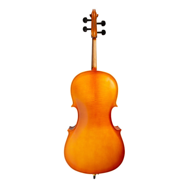 Steinhoff 3/4 Size Solid Top Student Cello Set (Natural Satin)