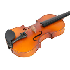 Steinhoff Full Size Student Solid Top Violin  Set (Natural Satin)