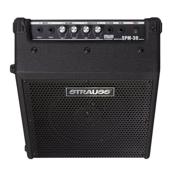 Strauss 30 Watt Multi-Purpose Full Range Personal Monitor (Black)