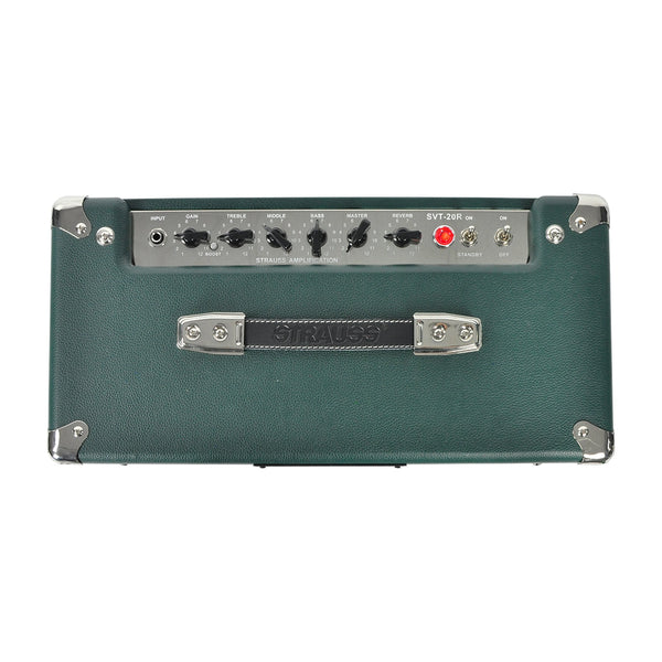 Strauss SVT-20R 20 Watt Combo Valve Amplifier with Reverb (Green)