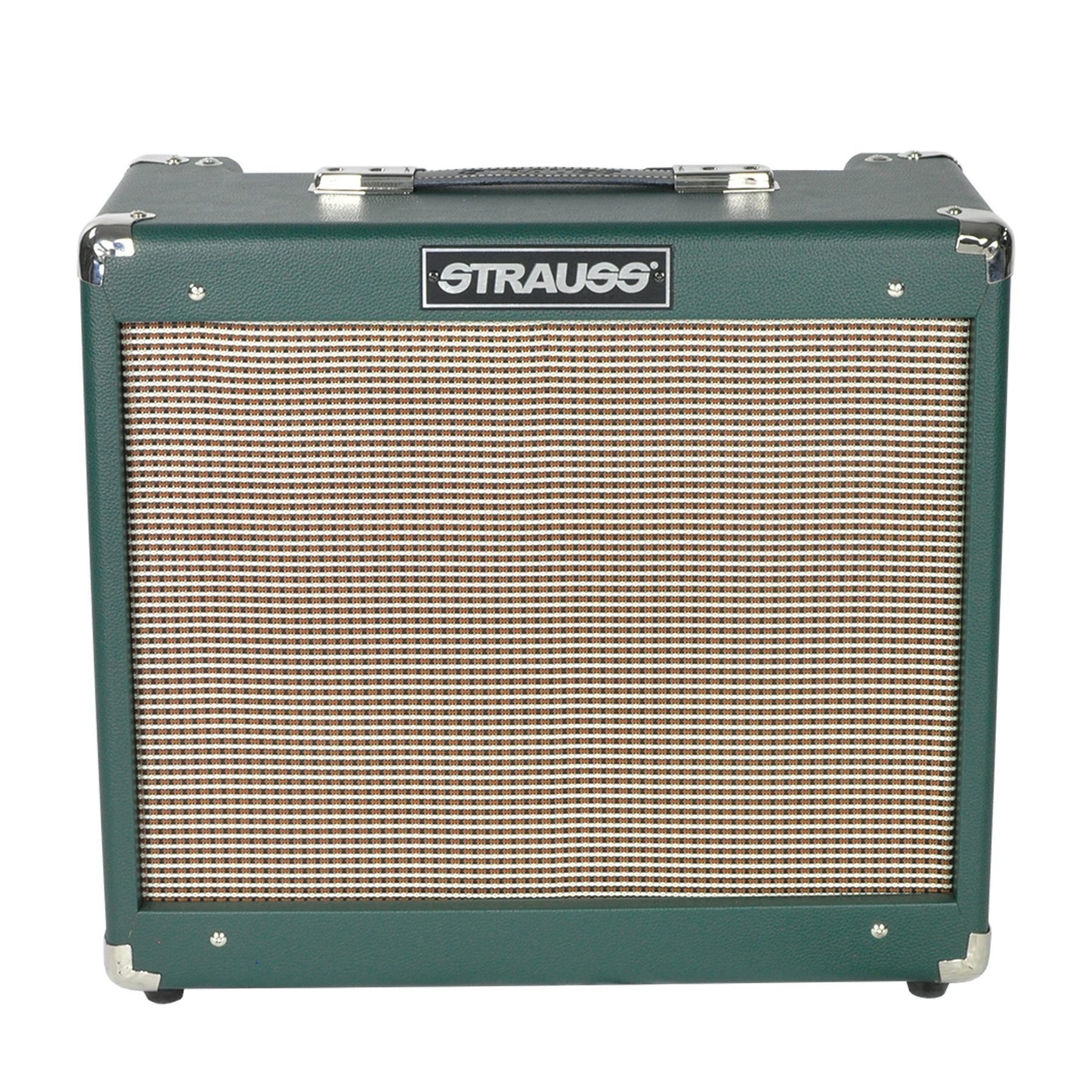 Strauss SVT-20R 20 Watt Combo Valve Amplifier with Reverb (Green)-SVT-20R-GRN