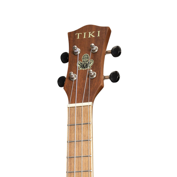 Tiki '3 Series' Koa Electric Tenor Ukulele with Gig Bag (Natural Satin)