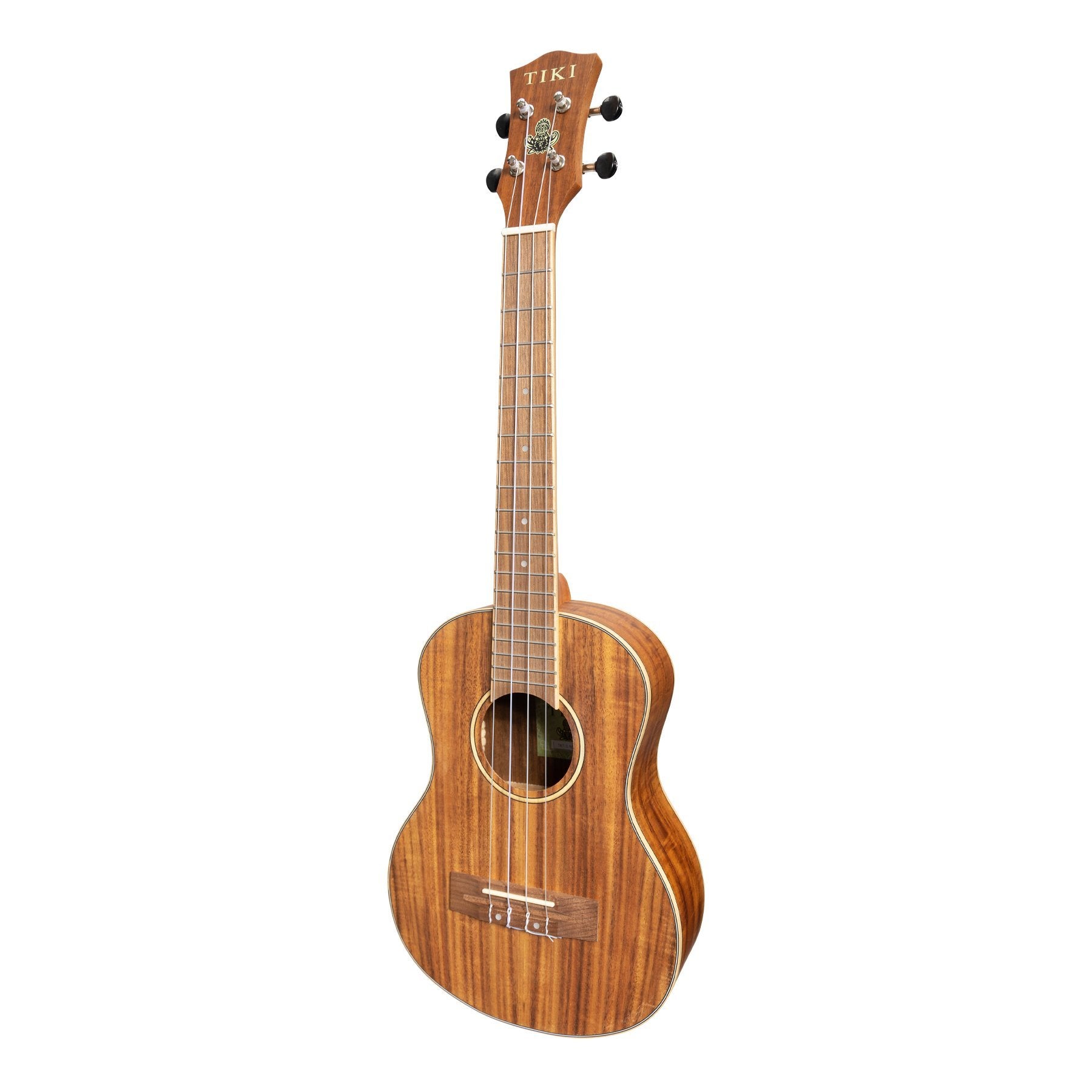 Tiki '3 Series' Koa Tenor Ukulele with Gig Bag (Natural Satin)-TKT-3-NST