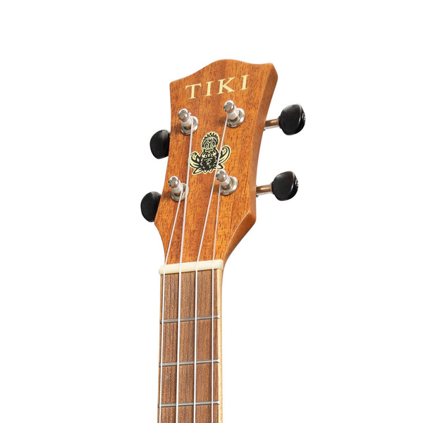 Tiki '6 Series' Spruce Solid Top Tenor Ukulele with Hard Case (Natural Satin)