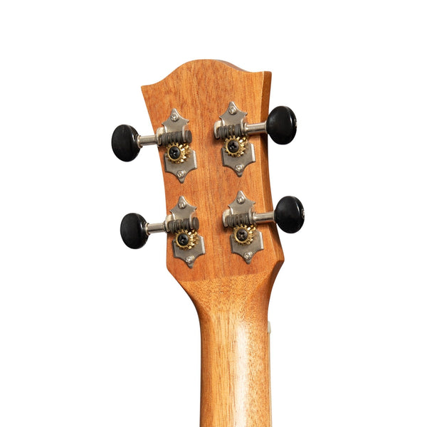 Tiki '7 Series' Cedar Solid Top Electric Soprano Ukulele with Hard Case (Natural Satin)