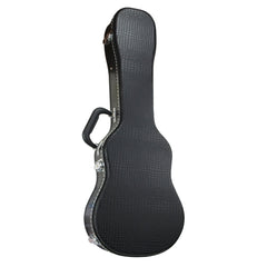 Tiki Deluxe 'Croc' Tenor Ukulele Hard Case (Black)-TUC-T-BLK