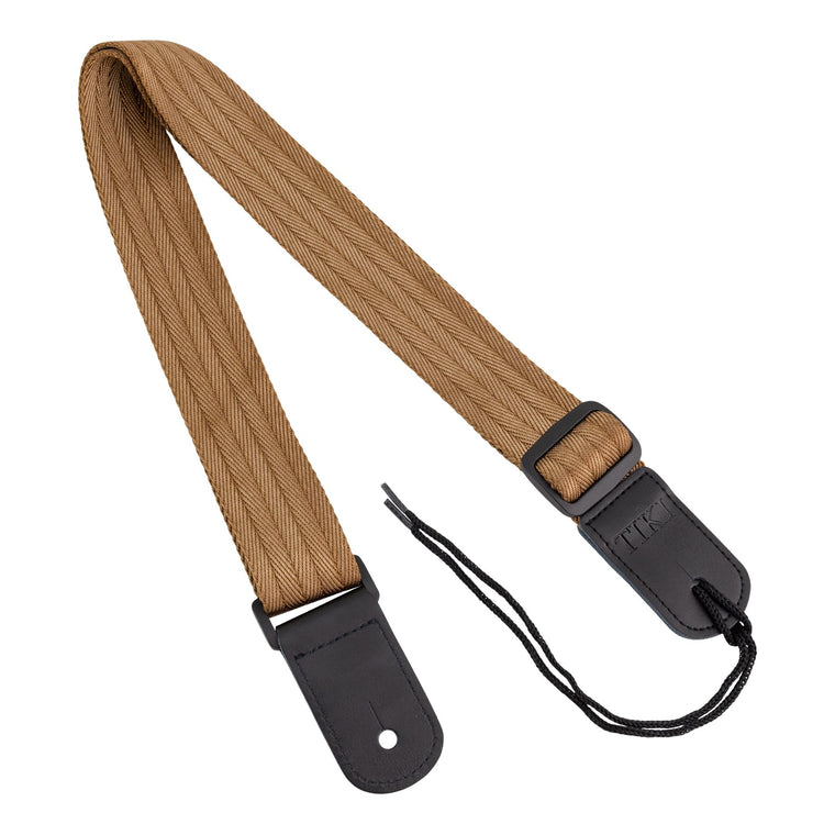 Tiki Premium Nylon Ukulele Strap (Brown)