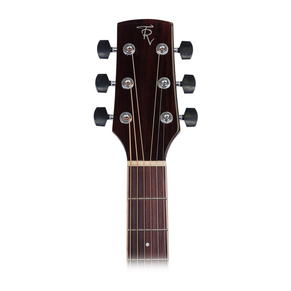 Timberidge '1 Series' Spruce Solid Top Acoustic-Electric Small Body Cutaway Guitar (Natural Gloss)