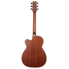 Timberidge '1 Series' Spruce Solid Top Acoustic-Electric Small Body Cutaway Guitar (Natural Satin)