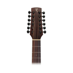 Timberidge 'Messenger Series' 12-String Mahogany Solid Top Acoustic-Electric Dreadnought Cutaway Guitar (Natural Satin)