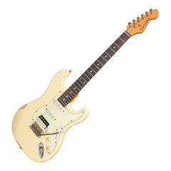 Tokai 'Legacy Series' ST-Style HSS 'Relic' Electric Guitar (Cream)